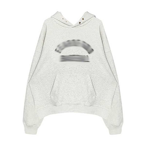 

mens hoodies sweatshirts classic letter high street loose autumn and winter hooded long sleeved sweater man 3km7, Black