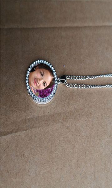 

sublimation blank new round necklaces pendants fashion necklace pendant tranfer printing consumable factory whole7722362, Silver