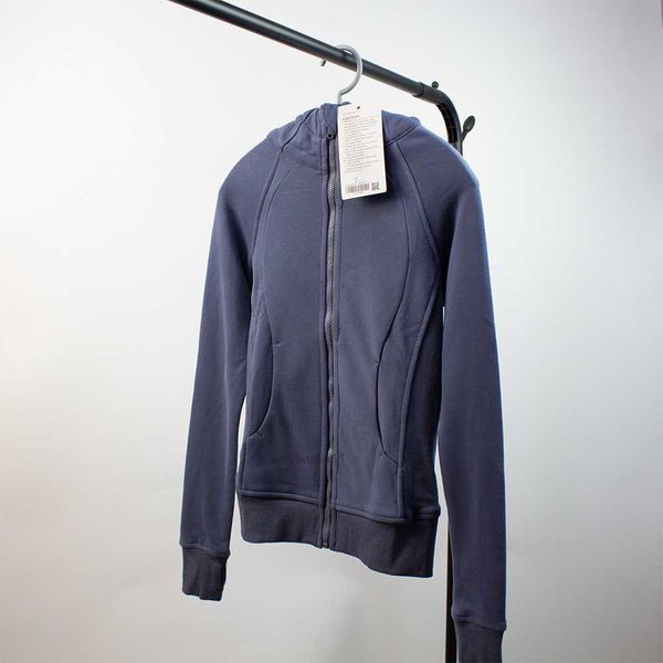 

lululemens new yoga clothes scuba women's leisure sports hoodie sweater autumn winter plush thickened zipper coat jacket gzsn 12 gsgz, Black;brown