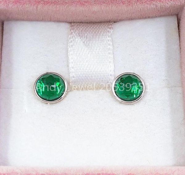 

andy jewel authentic 925 sterling silver studs may droplets fits european style jewelry7650508, Golden;silver