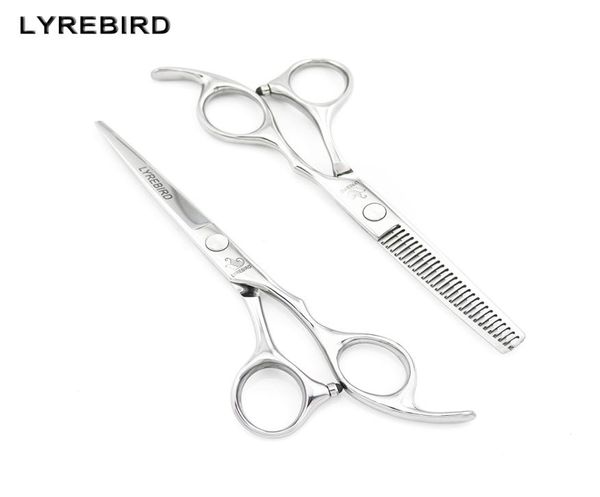 

lyrebird japan hair scissors set silver 6 inch hairdressing scissors hair cutting scissors very sharp new1101092