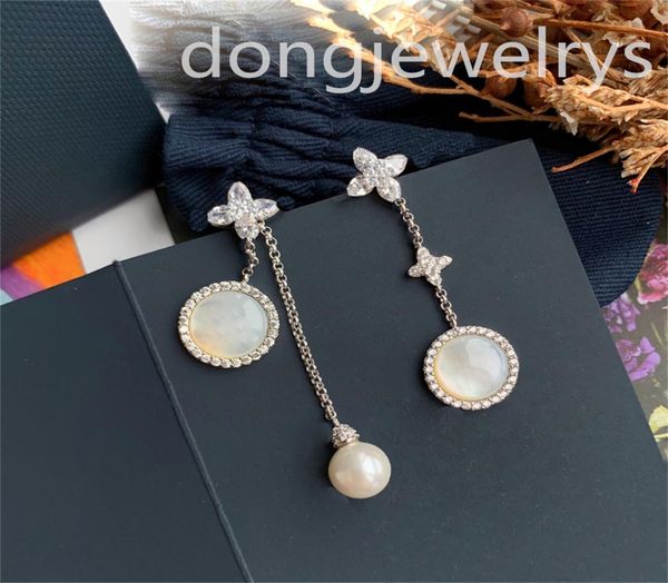 

luxury earrings dangle pearl designer earring retro stud charm women cute earrings fashion earings luxurious vintage bracelets don5259567, Golden;silver