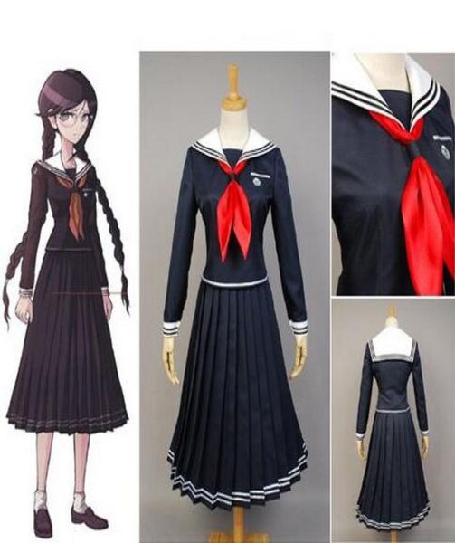 

new danganronpa danganronpa toko fukawa cosplay anime suit costume uniform1011725, Black