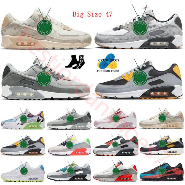 

max running shoes 90 men women designer sneakers trail team bred hyper royal midnight navy peace valentines day black white dark grey pink t