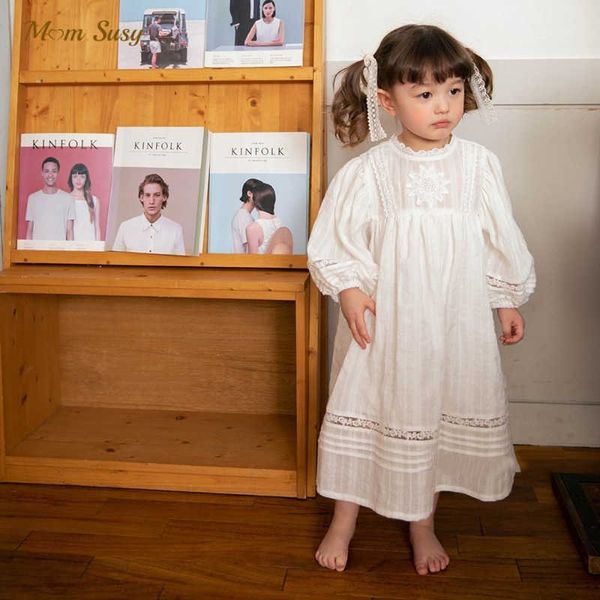 

girl's dresses baby girl princess cotton dress long sleeve toddler child vintage lace floral vestido party birthday wedding baby clothe, Red;yellow