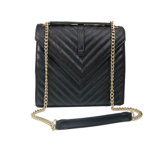 

leather handbags designed luxury bags casual buckle zipper bags fashion bags ladies fashion single bags hard bags metal chain bags multi col