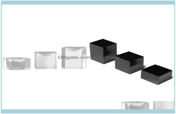 

jewelry packaging jewelryjewelry pouches bags solid acrylic finger ring display slot stand holder jewellery showcase counterdr8308344, Pink;blue