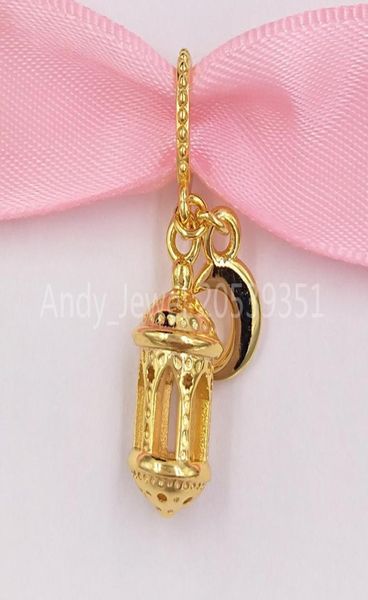 

andy jewel authentic 925 sterling silver beads shine arabian lantern dangle charm charms fits european style jewelry bracelets & neck8721262, Black