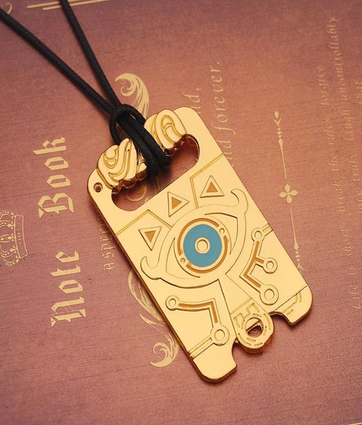 

valentine039s day gift zelda legend wilderness pendant necklace zelda breath of the wild necklace jewelry chains chokers locket2076926, Silver