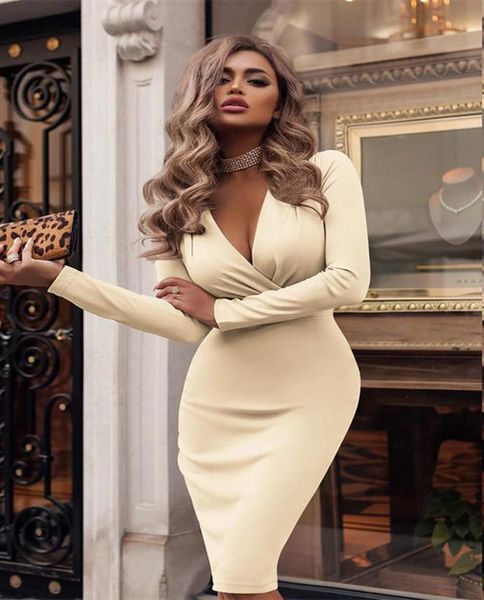 

casual dresses vintage solid green red dress women french style v neck elegant mid long sleeve slim high waist plus sizecasual9617533, Black;gray