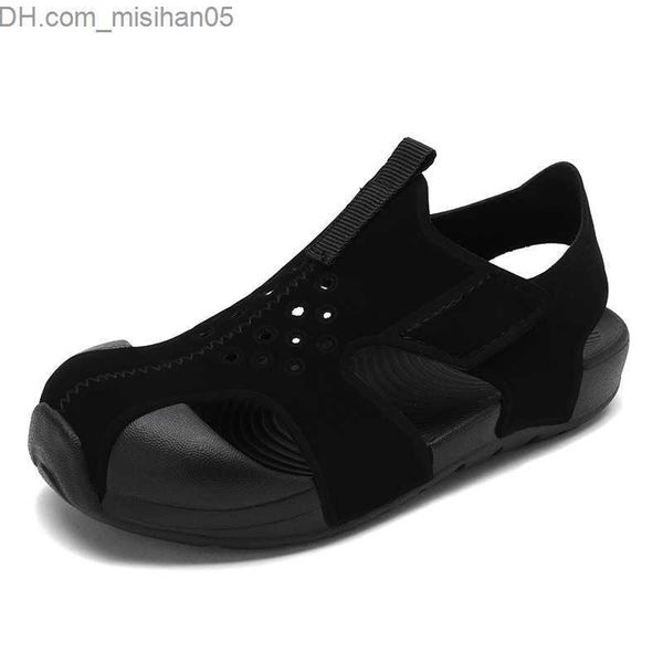 

sandals children's sandals fashion aircraft shoes summer new baby beach shoes children's sandals z230712, Black;red