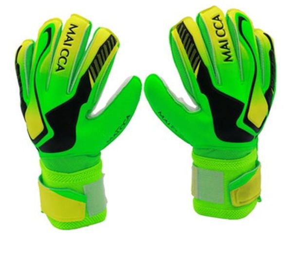 

goalkeeper gloves nonslip wear resistant latex material soccer football goalkeeper goalie gloves with finger protection to preven9968206, Black