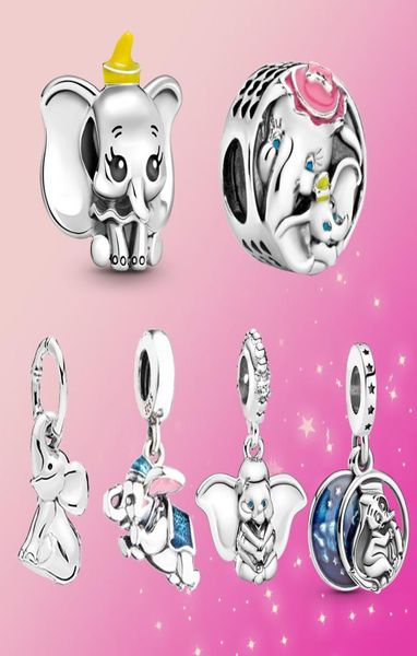 

real 925 sterling silver dumb charm dangle pendant bead fit original bracelet women6318156, Black
