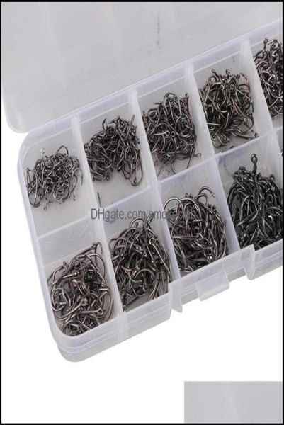 

sports outdoorsbarbed hook single high carbon material fishing hooks boxing suit combo fish tool aessory tackle drop delivery 209193589