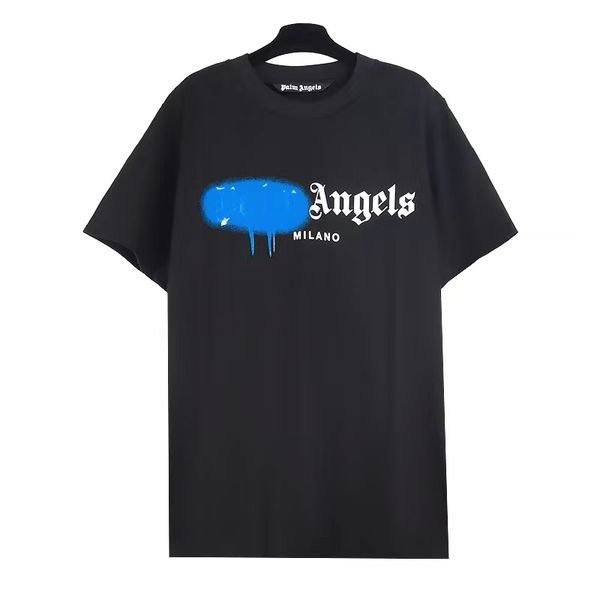 

palm angel pa palm summer loose tees fashion casual shirt luxurys clothing street cute shirts men women couple t shirts dx062, White;black
