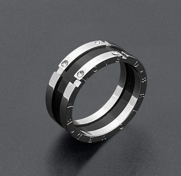 

cluster rings retro lucky cubic zircon roman numerals titanium steel ring wedding bague homme party accessories anillos mujer jewe3460716, Golden;silver