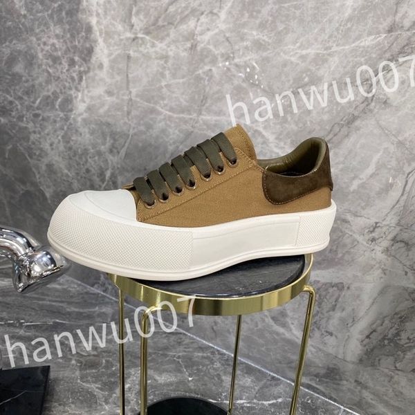 

new luxury casual shoe designer leather lace up men fashion platform sneakers white black mens womens size 35-46 xsd230417