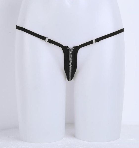 

women micro crotch thongs briefs lingerie underpants stretchy open zipper gstrings underwear ladies erotic panties women3996958, Black;pink