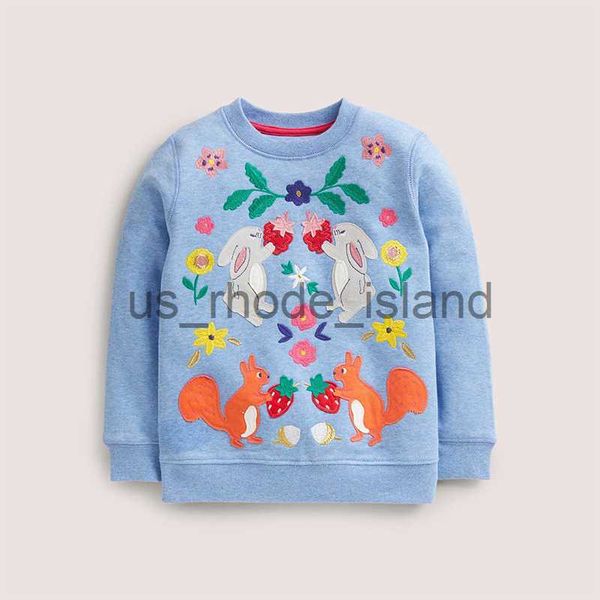 

jackets hoodies saileroad new autumn clothes cotton outerwear cartoon squirrel rabbit kids toddler hoodie sweatshirts 2-7 years x0712