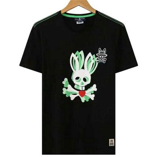 

mens designer casual t shirt fashion polos summer breathable skull rabbit letter print 100% cotton short sleeve crewneck tee size m-xxxl 3ec, White;black