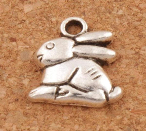 

bunny rabbit easter charms pendants 100pcslot antique silver 132x143mm jewelry diy l498 2017 fashion jewelry3267678, Bronze;silver