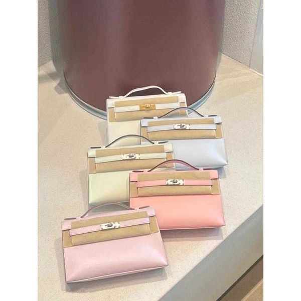 

kelys h home designer tote bags luxury 2023 new high configuration bag mini generation candy color hand toxic matching macaron have real log