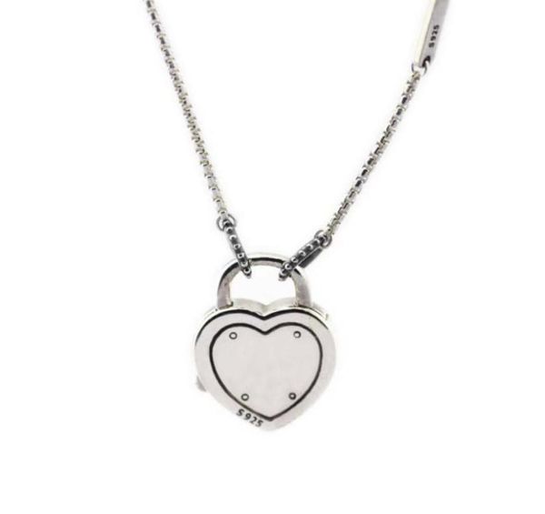 

woman necklace lock your promise necklace 925 sterling silver jewelry necklace pendant for woman european jewelry making96740443235297