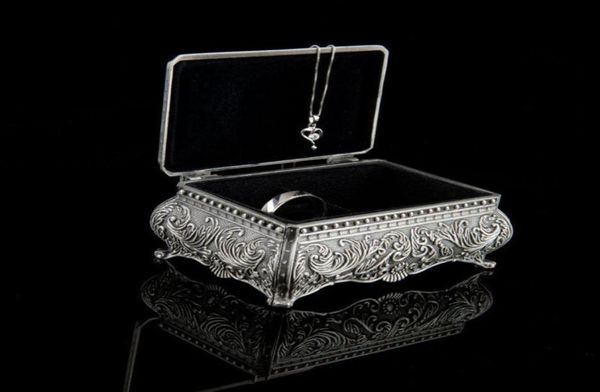 

jewelry pouches bags vintage trinket box rectangle metallic floral small gift storage p9yf7831206, Pink;blue