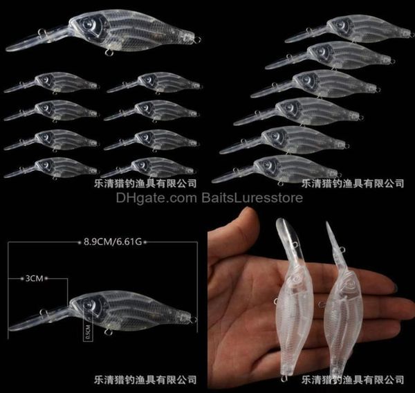 

baits lures unpainted fishing blank body lure baitsluresstore lu ya baureno 89cm 661g longtongu bait plastic bionic hard fake1640776