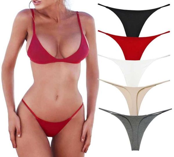 

women039s panties gstring thong underwear female underpants solid color pantys lingerie xsl lowrise design3495226, Black;pink