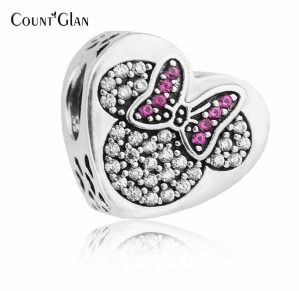 

fits bracelets true love silver beads with pink cz 2017 100% 925 sterling silver charms diy jewelry 4954900824, Bronze;silver