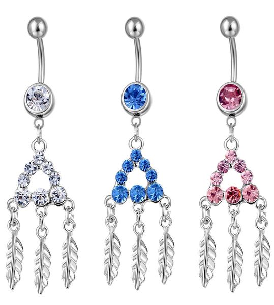

d0740 mix colors belly navel button ring01234567897056696, Silver