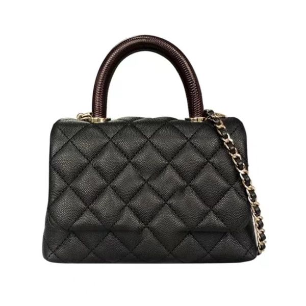 

7a classic flap designer chain shoulder bag caviar grain sheepskin leather women crossbody luxury fashion handle handbag channel bags