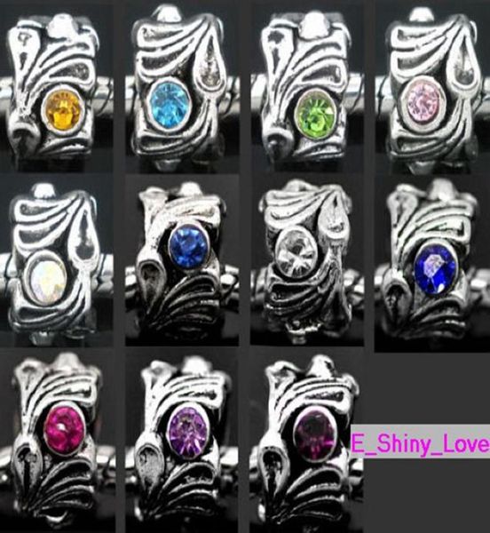 

50pcslot fashion tibet silver rhinestone alloy metal spacer bead for jewelry making diy beads for bracelet whole in bulk low 4488330, Black