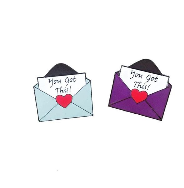 

you got this cute small funny enamel brooches pins for women girl men christmas gift demin shirt decor brooch pin metal kawaii ba8130680, Gray