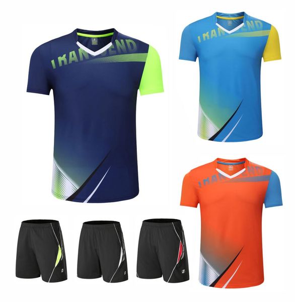 

2021 badminton shirt for men women girl tennis tshirt female table tennis jersey kit male ping pong shorts clothes 39025113220, White;black