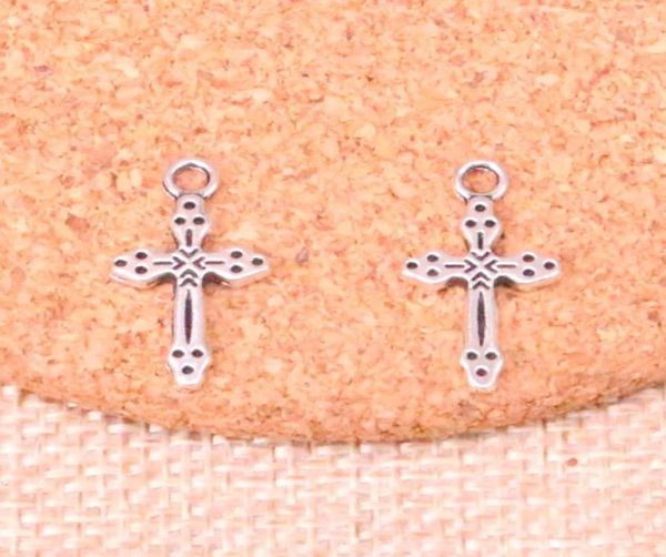 

213pcs charms christian cross 157mm antique making pendant fitvintage tibetan silverdiy handmade jewelry8137670, Bronze;silver