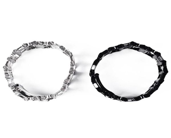 

multifunction tool bracelet tread stainless steel bolt driver tools kit friendly wearable multitool outdoor toolcharm bracelets ch4603681, Golden;silver