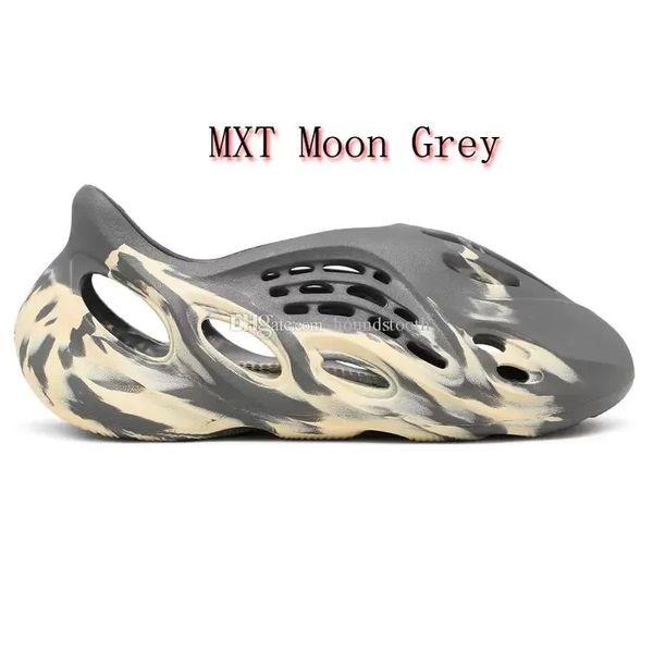 

yeezzys 2023 fashion designer slippers slide foam runner men women slider onyx bone desert sand pure azure ararat sulfur ochre cream yeezyli, Black