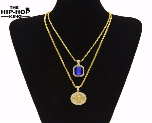 

wholemicro ruby red jesus face pendant chain necklace set for men zinc alloy iced out hip hop jewelry new arri245i3876907, Silver