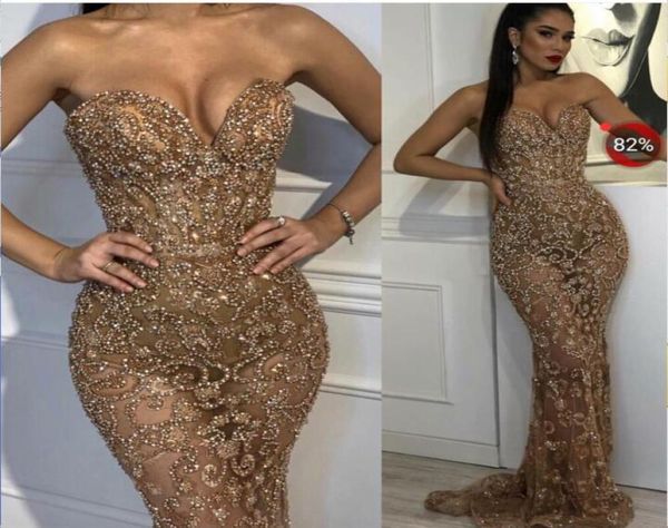

evening dress yousef aljasmi sweetheart mermaid floor length gold crystal pearls beads dress kim kardashian 00812720520, Black;pink