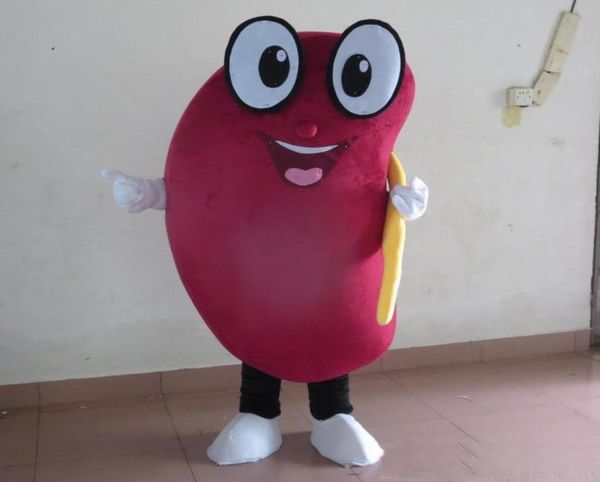 

2018 happy healthy kidney mascot costume for to wear for 8496725, Red;yellow