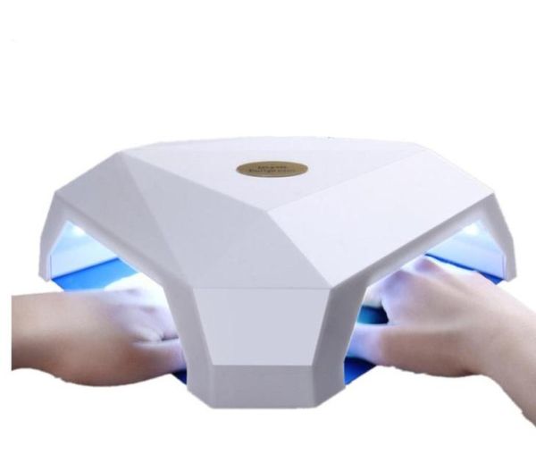 

nail dryers fiso 60w led uv dryer double hole design manicure tool gel lamp for drying all gels bases polishes3935170