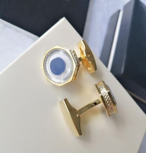 

luxury designer shirt cuff links classic jewelry copper cufflinks 4 colors lm336467101, Silver