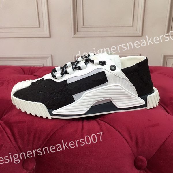 

2023 luxury designer casual shoes genuine leather fashion mens and women low flat shoes skateboard sneakers couple shoe hc210815, Black