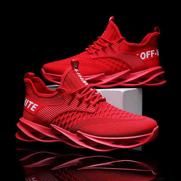 

2023 summer new mens lightweight casual shoes breathable sneakers man red black white running trainers