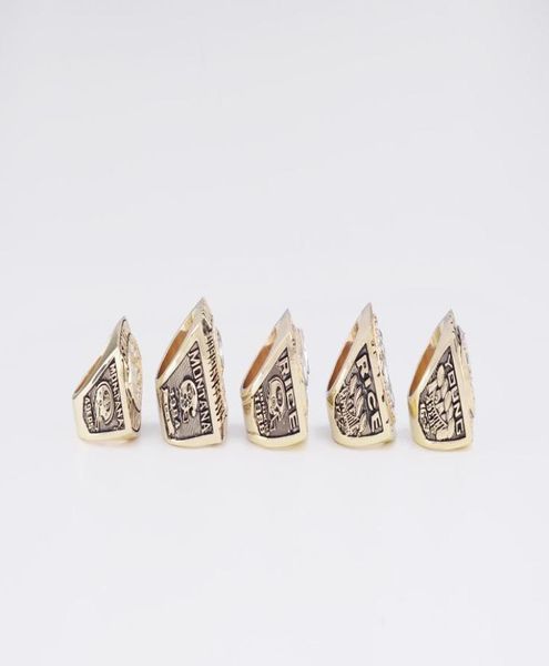 

personal collection 5 year 19811984198819891994 set championship ring with collector039s display case4787287, Silver
