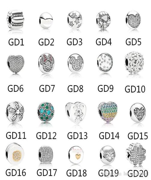 

2020authentic s925 sterling silver positioning beads fits bracelet love charms for european chain necklace fashion diy jewelry9026426, Black