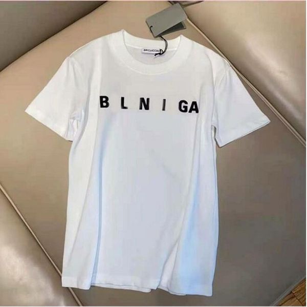 

2023 summer mens designer t shirt casual man womens tees with letters print short sleeves sell luxury men hip hop clothes s-4xl #05, White;black