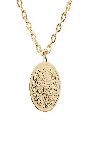 

coin tag 14k gold plated pendant necklace fashion elegant necklaces gift for woman jewelry3600610, Silver